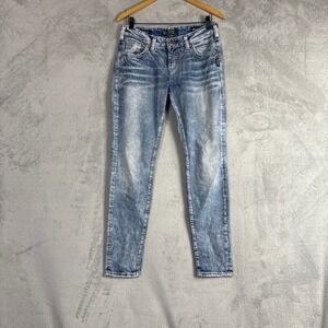 Silver Jeans Co Boyfriend Slim Low Rise Denim Jeans W27 L29 L27102SBB144 Womens